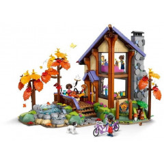 Детский игровой конструктор LEGO Friends 42705 Осенний лесной коттедж 1229 деталей