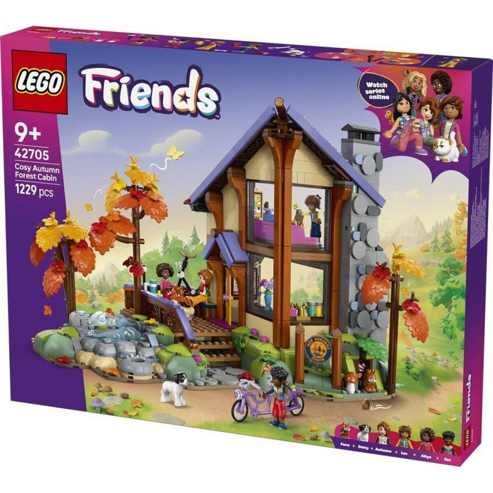 Children's building set LEGO Friends 42705 Autumn Forest Cottage 1229 pieces