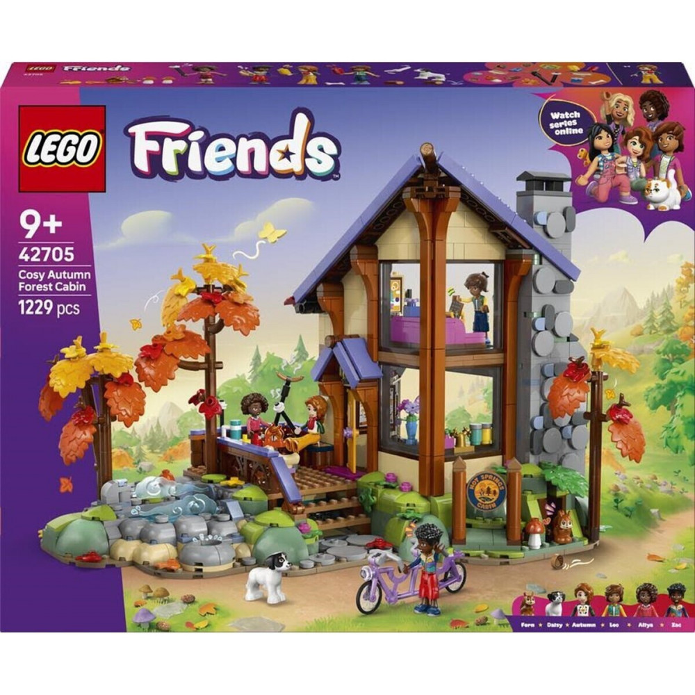 Children's building set LEGO Friends 42705 Autumn Forest Cottage 1229 pieces