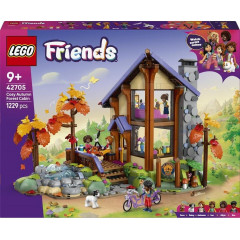 Детский игровой конструктор LEGO Friends 42705 Осенний лесной коттедж 1229 деталей