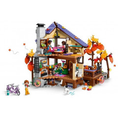 Детский игровой конструктор LEGO Friends 42705 Осенний лесной коттедж 1229 деталей