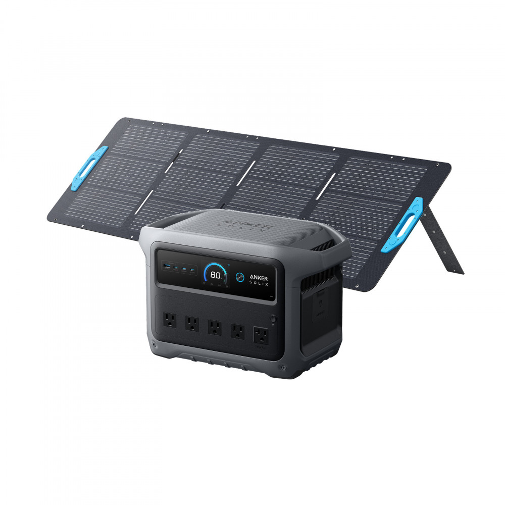 Anker SOLIX C1000 Gen 2 Portable Charging Station Gray 1024 Wh 2000 W