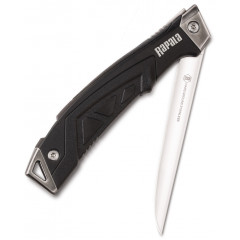 Ніж філейний складаний риболовний Rapala Folding Fish Pro Fillet FFPF5 довжина 12.7 см чорний