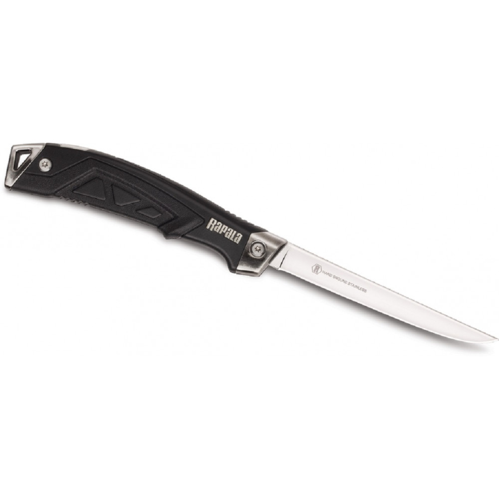 Folding fillet fishing knife Rapala Folding Fish Pro Fillet FFPF5 length 12.7 cm black