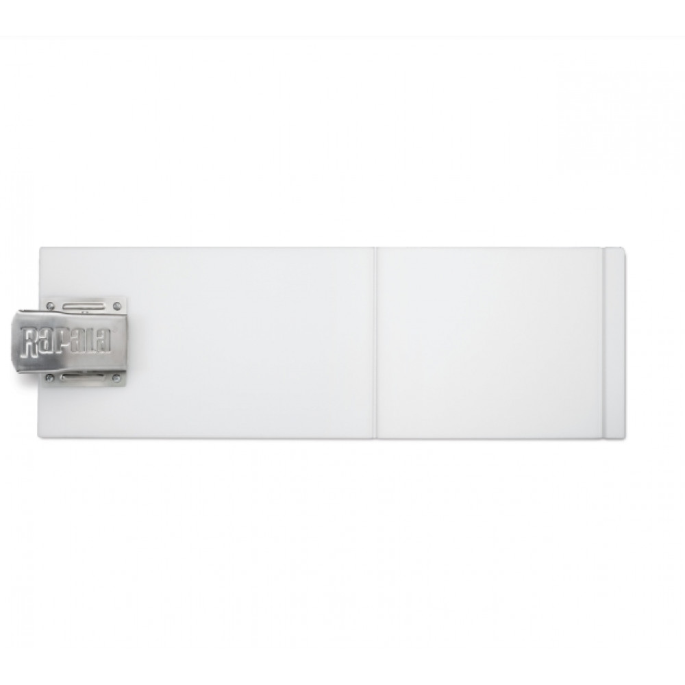 Доска разделочная для филетирования рыбы Rapala Folding Fillet Board RFFBC823 с зажимом белая 19х58 см