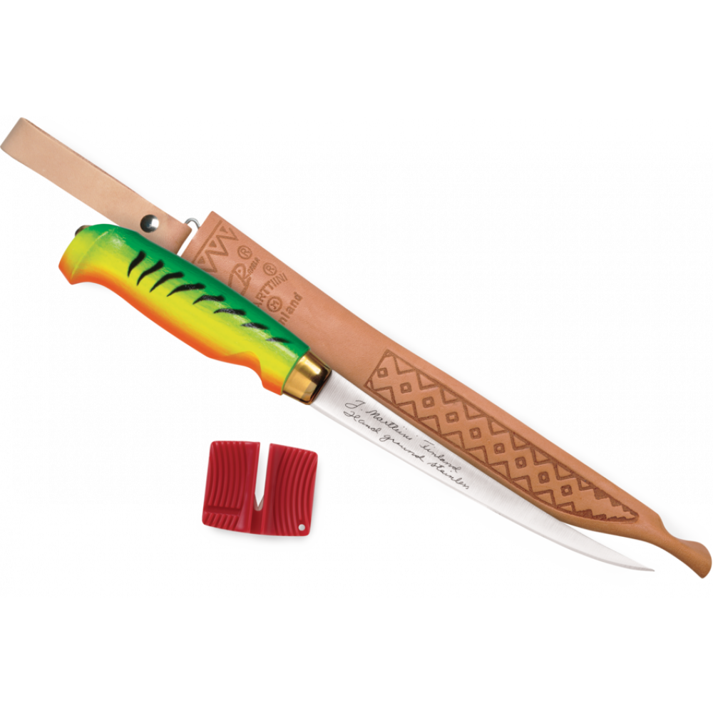Нож филейный для рыбы Rapala Fish N Fillet BPFNF6SH1FT 15 см с ножнами и точилкой