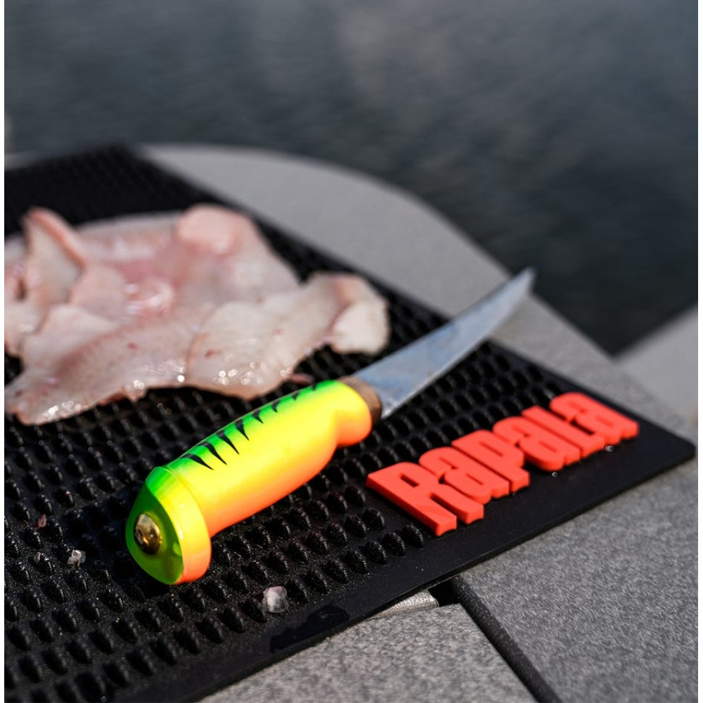 Нож филейный для рыбы Rapala Fish N Fillet BPFNF6SH1FT 15 см с ножнами и точилкой