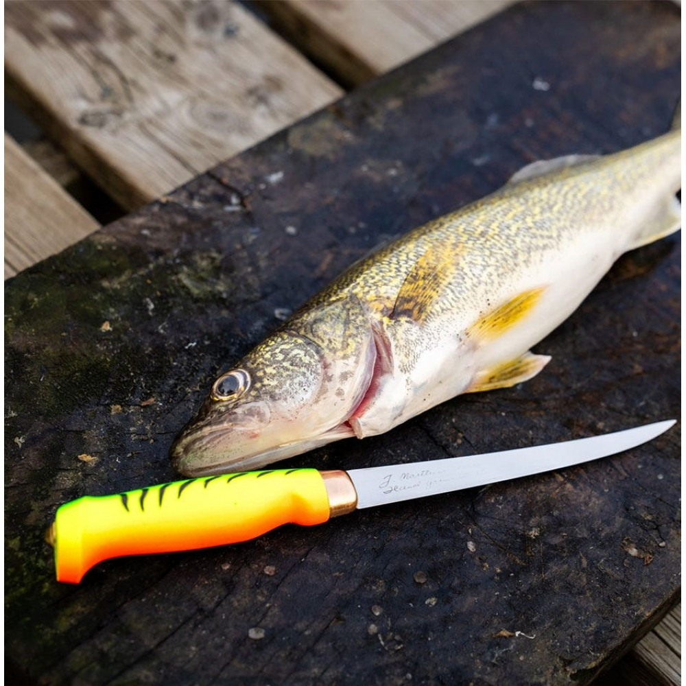 Нож филейный для рыбы Rapala Fish N Fillet BPFNF6SH1FT 15 см с ножнами и точилкой