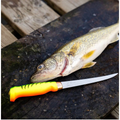 Нож филейный для рыбы Rapala Fish N Fillet BPFNF6SH1FT 15 см с ножнами и точилкой