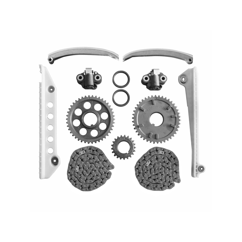 Timing Chain Kit INA ZC-76253 with Tensioners and Guides for Ford E-150, E-250, F-150 4.6L V8 2008–2014