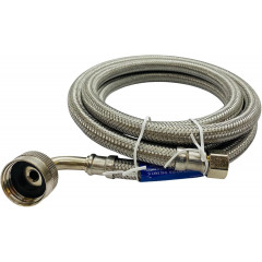 Шланг подключения посудомоечной машины Supco 1406EDWSS 183 см 3/8 x 3/4 Elbow стальной