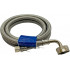 Шланг підключення посудомийної машини Supco 1406EDWSS 183 см 3/8 x 3/4 Elbow сталевий