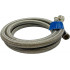 Шланг підключення посудомийної машини Supco 1406EDWSS 183 см 3/8 x 3/4 Elbow сталевий