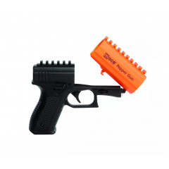 Перцевий пістолет (газовий балончик) Mace 80586 із спрямованим LED-стробоскопом