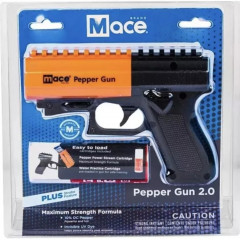 Перцевий пістолет (газовий балончик) Mace 80586 із спрямованим LED-стробоскопом