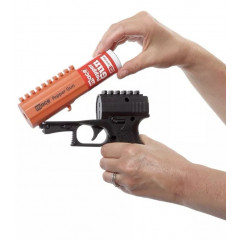 Перцевий пістолет (газовий балончик) Mace 80586 із спрямованим LED-стробоскопом