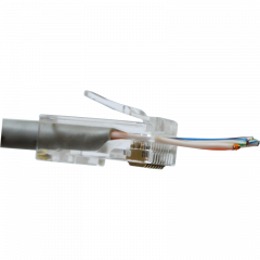 Коннекторы для обжимки витой пары Platinum Tools 100010C EZ-RJ45 Cat 6