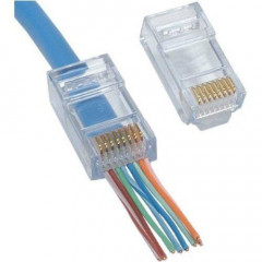 Коннекторы для обжимки витой пары Platinum Tools 100010C EZ-RJ45 Cat 6