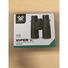10x42 Vortex Optics Viper HD binoculars with prism on lid