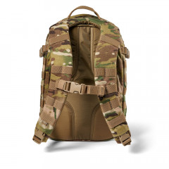 The 5.11 TACTICAL RUSH12 2.0 tactical backpack in multicam color (24 liters).