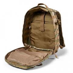 The 5.11 TACTICAL RUSH12 2.0 tactical backpack in multicam color (24 liters).