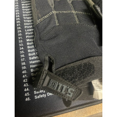 Tactical gloves 5.11 Tactical Station Grip Gloves, black.