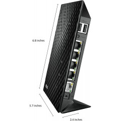 Бездротовий маршрутизатор (роутер) ASUS RT-N56U Black Diamond Dual-Band N 600