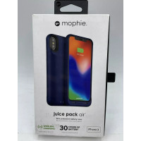 Чехол-аккумулятор Mophie Juice Pack Air 1720mAh для iPhone X синий