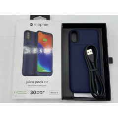 Чохол-акумулятор Mophie Juice Pack Air 1720mAh для iPhone X синій