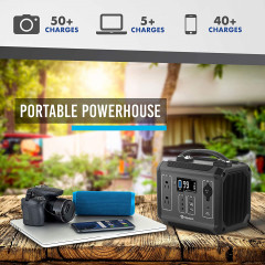 Зарядна станція NinjaBatt 300W Portable Power Station (9 вихідних портів)