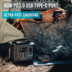 Зарядна станція NinjaBatt 300W Portable Power Station (9 вихідних портів)