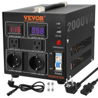 Voltage transformer VEVOR 2000 Watts