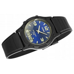 Чоловічий годинник Casio AW-49HE-2AVEG з подвійним циферблатом