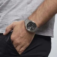 Men's analog watch Casio Silver Ed EF-129D-1AVEF