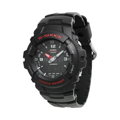 Чоловічий годинник Casio G-Shock G100-1BV Касіо удароміцний японський кварцовий