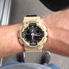 Men's Casio G-Shock GA100L-A watch