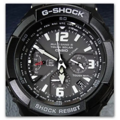 Чоловічий годинник Casio G-Shock Aviation GW3000BB-1A