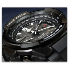 Чоловічий годинник Casio G-Shock Aviation GW3000BB-1A