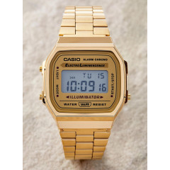 Чоловічий годинник у ретро-стилі Casio Vintage A168WG-9EF