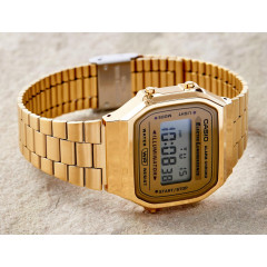 Чоловічий годинник у ретро-стилі Casio Vintage A168WG-9EF