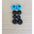 Replacement ear tips for JLAB Jbuds (Air, Executive, Sport, Pro, Go Air) 4 pairs.