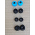 Replacement ear tips for JLAB Jbuds (Air, Executive, Sport, Pro, Go Air) 4 pairs.