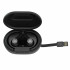 JLab JBuds Air Sport wireless headphones a charging case.
