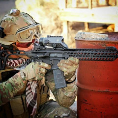 Тактичні рукавички Mechanix Wear FastFit кольору MultiCam (розмір M/L)