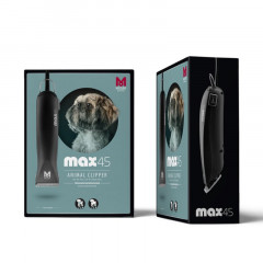 Машинка для стрижки великих собак і кішок Moser MAX 45 (тип 1245) з 2 насадками-гребнями