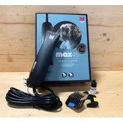 Машинка для стрижки великих собак і кішок Moser MAX 45 (тип 1245) з 2 насадками-гребнями