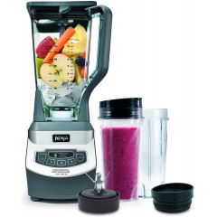 Professional blender Ninja BL660B 1100 W120 V) with two Nutri Ninja cups