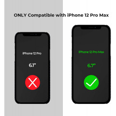 Чохол Pitaka MagEZ Case з MagSafe для Apple iPhone 12 Pro Max 6.7"