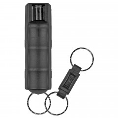 Pepper spray in the shape of a keychain Sabre Red HC-14-BK with UV dye.