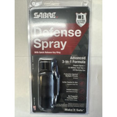 Pepper spray in the shape of a keychain Sabre Red HC-14-BK with UV dye.